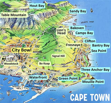 cape town carte.